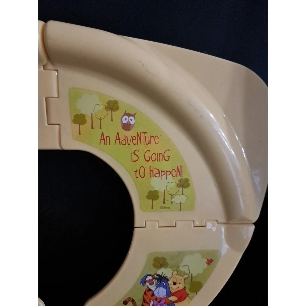 Disney‎ Winnie The Pooh Travel Potty Portable Foldable Kids Toilet Seat Cover